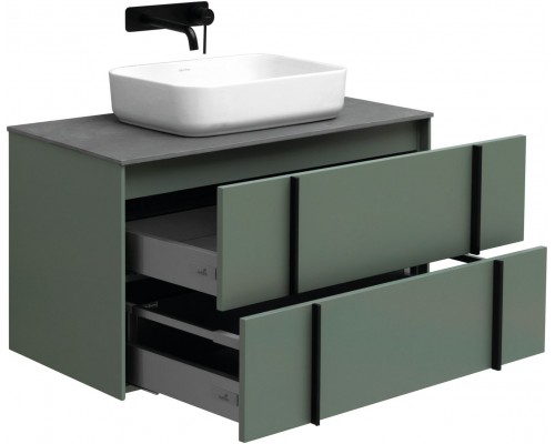 Allen Brau Reality Тумба под раковину 90x46,2x50h см, цвет: олива 1.32006.CGM Allen Brau Reality Тумба под раковину 90x46,2x50h см, цвет: олива 1.32006.CGM