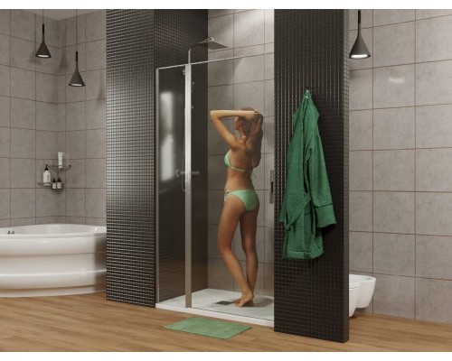 Allen Brau Priority Душевая дверь 160x200h см, цвет проф: черный, стекло прозрачное 8 мм 3.31039.BBA Allen Brau Priority Душевая дверь 160x200h см, цвет проф: черный, стекло прозрачное 8 мм 3.31039.BBA