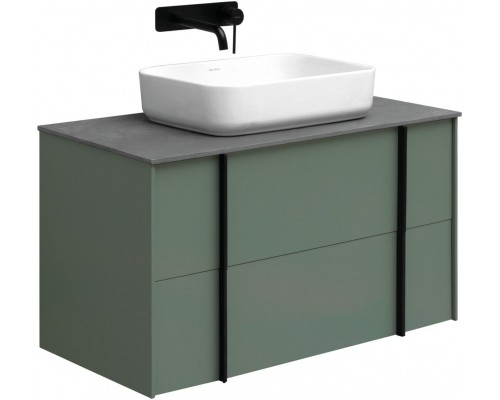 Allen Brau Reality Тумба под раковину 90x46,2x50h см, цвет: олива 1.32006.CGM Allen Brau Reality Тумба под раковину 90x46,2x50h см, цвет: олива 1.32006.CGM
