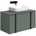 Allen Brau Reality Тумба под раковину 90x46,2x50h см, цвет: олива 1.32006.CGM