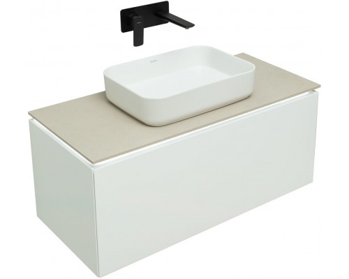 Allen Brau Infinity Тумба под раковину 99,2x45,6x41,2h см, цвет: белый 1.21004.WM Allen Brau Infinity Тумба под раковину 99,2x45,6x41,2h см, цвет: белый 1.21004.WM