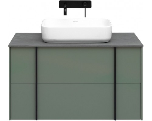 Allen Brau Reality Тумба под раковину 90x46,2x50h см, цвет: олива 1.32006.CGM Allen Brau Reality Тумба под раковину 90x46,2x50h см, цвет: олива 1.32006.CGM