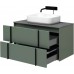Allen Brau Reality Тумба под раковину 90x46,2x50h см, цвет: олива 1.32006.CGM