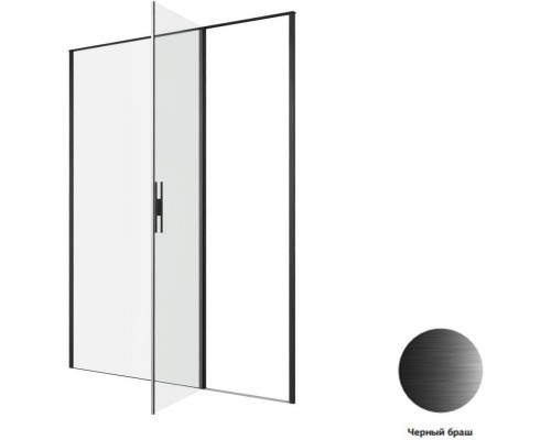 Allen Brau Priority Душевая дверь 160x200h см, цвет проф: черный, стекло прозрачное 8 мм 3.31039.BBA Allen Brau Priority Душевая дверь 160x200h см, цвет проф: черный, стекло прозрачное 8 мм 3.31039.BBA