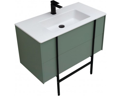 Allen Brau Reality Тумба под раковину 90x46,2x50h см, цвет: олива 1.32006.CGM Allen Brau Reality Тумба под раковину 90x46,2x50h см, цвет: олива 1.32006.CGM