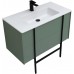 Allen Brau Reality Тумба под раковину 90x46,2x50h см, цвет: олива 1.32006.CGM