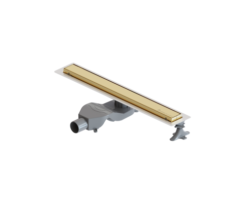 Boheme Premium Linear Душевой лоток 60 см, нержавеющая сталь, цвет: золото 982-60-G Boheme Premium Linear Душевой лоток 60 см, нержавеющая сталь, цвет: золото 982-60-G