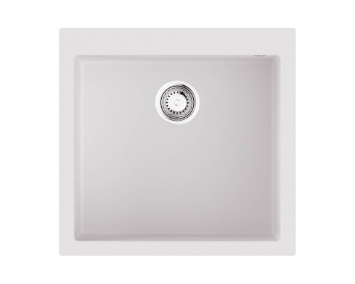 Omoikiri Bosen 57A-WH Кухонная мойка Artceramic 57x50 см, цвет: белый 4993820