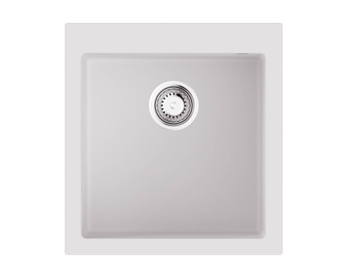 Omoikiri Bosen 47A-WH Кухонная мойка Artceramic 47x50 см, цвет: белый 4993817