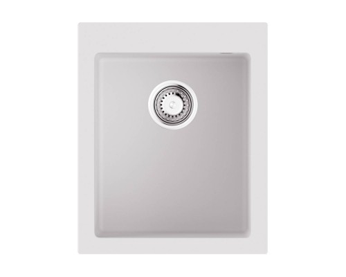 Omoikiri Bosen 41A-WH Кухонная мойка Artceramic 41x50 см, цвет: белый 4993814