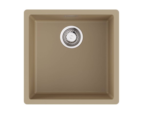 Omoikiri Yamakawa 45T-Integra-CH Кухонная мойка Tetogranit 45,6x45,6 см, цвет: шампань 4997258