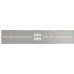 Allen Brau Infinity Накладка для сифона 72,3x13,8 см, цвет: серебро 8.210N8-BA