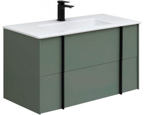 Allen Brau Reality Тумба под раковину 90x46,2x50h см, цвет: олива 1.32006.CGM Allen Brau Reality Тумба под раковину 90x46,2x50h см, цвет: олива 1.32006.CGM