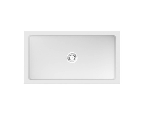 Omoikiri Mikura 83-WH Кухонная мойка Natceramic 84x46 см, цвет: белый 4997080