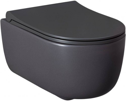 Allen Brau Priority Чаша для подвесного унитаза 36x49x33h см, цвет: серый 4.31002.AN Allen Brau Priority Чаша для подвесного унитаза 36x49x33h см, цвет: серый 4.31002.AN