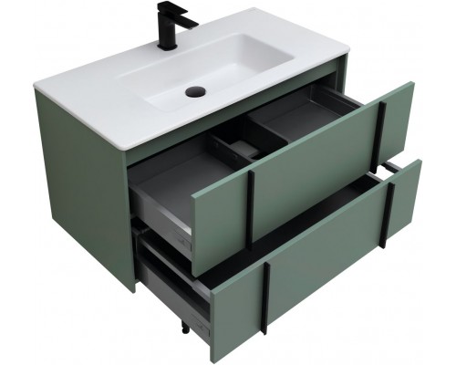 Allen Brau Reality Тумба под раковину 90x46,2x50h см, цвет: олива 1.32006.CGM Allen Brau Reality Тумба под раковину 90x46,2x50h см, цвет: олива 1.32006.CGM