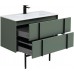 Allen Brau Reality Тумба под раковину 90x46,2x50h см, цвет: олива 1.32006.CGM