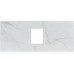 Allen Brau Priority Столешница 95,8x40,8x1h см, цвет: белый 1.31011.M