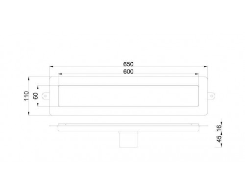 Boheme Premium Linear Душевой лоток 60 см, нержавеющая сталь, цвет: золото 982-60-G Boheme Premium Linear Душевой лоток 60 см, нержавеющая сталь, цвет: золото 982-60-G
