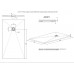 Allen Brau Priority Душевой поддон 160x90x3h см, цвет: зеленый 8.31011-PWM