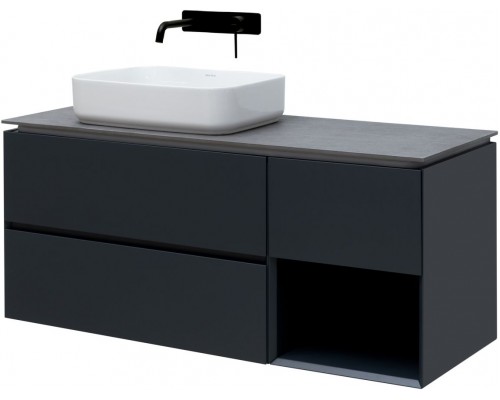 Allen Brau Infinity Тумба под раковину 119,2x45,6x51h см, цвет: антрацит 1.21005.AM Allen Brau Infinity Тумба под раковину 119,2x45,6x51h см, цвет: антрацит 1.21005.AM