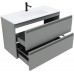 Allen Brau Eclipse Тумба под раковину 100x46x63,4h см, цвет: платина 1.E1003.PGM