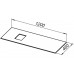 Allen Brau Infinity Столешница 120x46x1h см, цвет: бежевый 1.21015.B