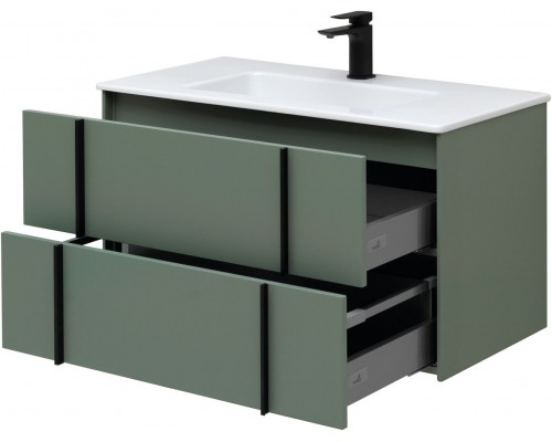Allen Brau Reality Тумба под раковину 90x46,2x50h см, цвет: олива 1.32006.CGM Allen Brau Reality Тумба под раковину 90x46,2x50h см, цвет: олива 1.32006.CGM