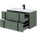 Allen Brau Reality Тумба под раковину 90x46,2x50h см, цвет: олива 1.32006.CGM
