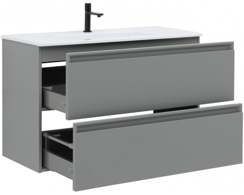 Allen Brau Eclipse Тумба под раковину 100x46x63,4h см, цвет: платина 1.E1003.PGM Allen Brau Eclipse Тумба под раковину 100x46x63,4h см, цвет: платина 1.E1003.PGM