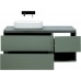 Allen Brau Infinity Тумба под раковину 119,2x45,6x51h см, цвет: олива 1.21005.CGM