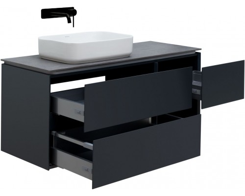 Allen Brau Infinity Тумба под раковину 119,2x45,6x51h см, цвет: антрацит 1.21005.AM Allen Brau Infinity Тумба под раковину 119,2x45,6x51h см, цвет: антрацит 1.21005.AM
