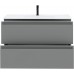 Allen Brau Eclipse Тумба под раковину 100x46x63,4h см, цвет: платина 1.E1003.PGM