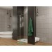 Allen Brau Priority Душевая дверь 160x200h см, цвет проф: черный, стекло прозрачное 8 мм 3.31039.BBA