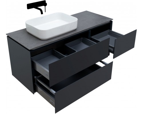 Allen Brau Infinity Тумба под раковину 119,2x45,6x51h см, цвет: антрацит 1.21005.AM Allen Brau Infinity Тумба под раковину 119,2x45,6x51h см, цвет: антрацит 1.21005.AM