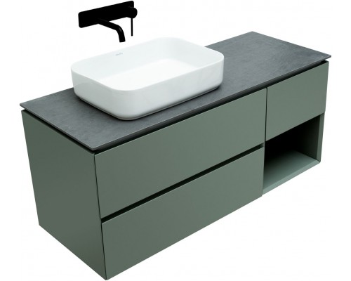 Allen Brau Infinity Тумба под раковину 119,2x45,6x51h см, цвет: олива 1.21005.CGM Allen Brau Infinity Тумба под раковину 119,2x45,6x51h см, цвет: олива 1.21005.CGM