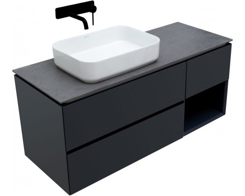 Allen Brau Infinity Тумба под раковину 119,2x45,6x51h см, цвет: антрацит 1.21005.AM Allen Brau Infinity Тумба под раковину 119,2x45,6x51h см, цвет: антрацит 1.21005.AM