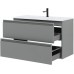 Allen Brau Eclipse Тумба под раковину 100x46x63,4h см, цвет: платина 1.E1003.PGM