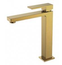 Boheme Qubic Смеситель для раковины высокий, на 1 отв., цвет: bronze 472-BR