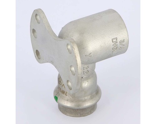 Водорозетка пресс нержавеющая сталь Sanpress Inox VIEGA 22х3/4"