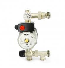 Насосно-смесительная группа UNI-FITT SOLOMIX X Н 1" с насосом GRUNDFOS UPM3 AUTO 25-70 130