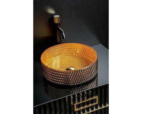 Boheme Neoart Раковина чаша 39х39х12h см, цвет: gold 817-G