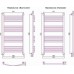 Сунержа Богема Полотенцесушитель водяной 60x120h, цвет: без покрытия 00-0221-1260