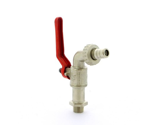 Кран шаровой Н-штуцер садовый рычаг ITAP 3/8"