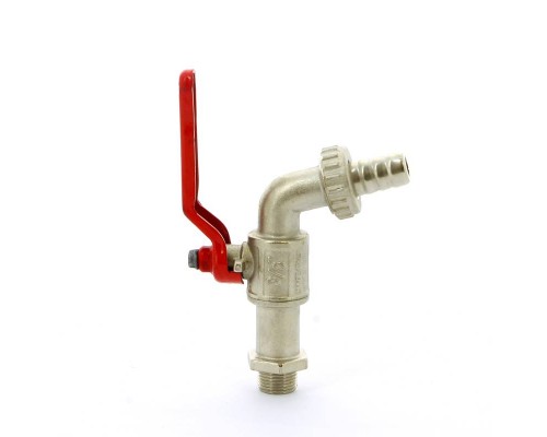 Кран шаровой Н-штуцер садовый рычаг ITAP 3/8"