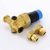 Редуктор давления DRV НН c отверстием под манометр WATTS Ind НН 1/2" 1,5-6,5 бар PN25 под акс. манометр 1/4" с разъем. соед.