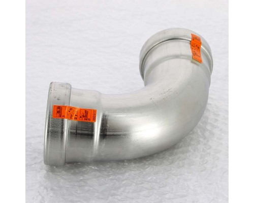 Угол пресс нержавеющая сталь Sanpress Inox VIEGA 64