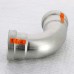 Угол пресс нержавеющая сталь Sanpress Inox VIEGA 64