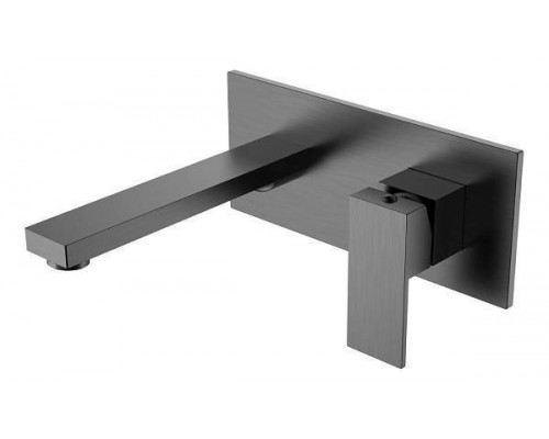 Boheme Qubic Смеситель для раковины встраиваемый 23x19,1x10h см, цвет: gun metal 475-GM