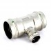 Тройник пресс нержавеющая сталь Sanpress Inox VIEGA 54х28х54
